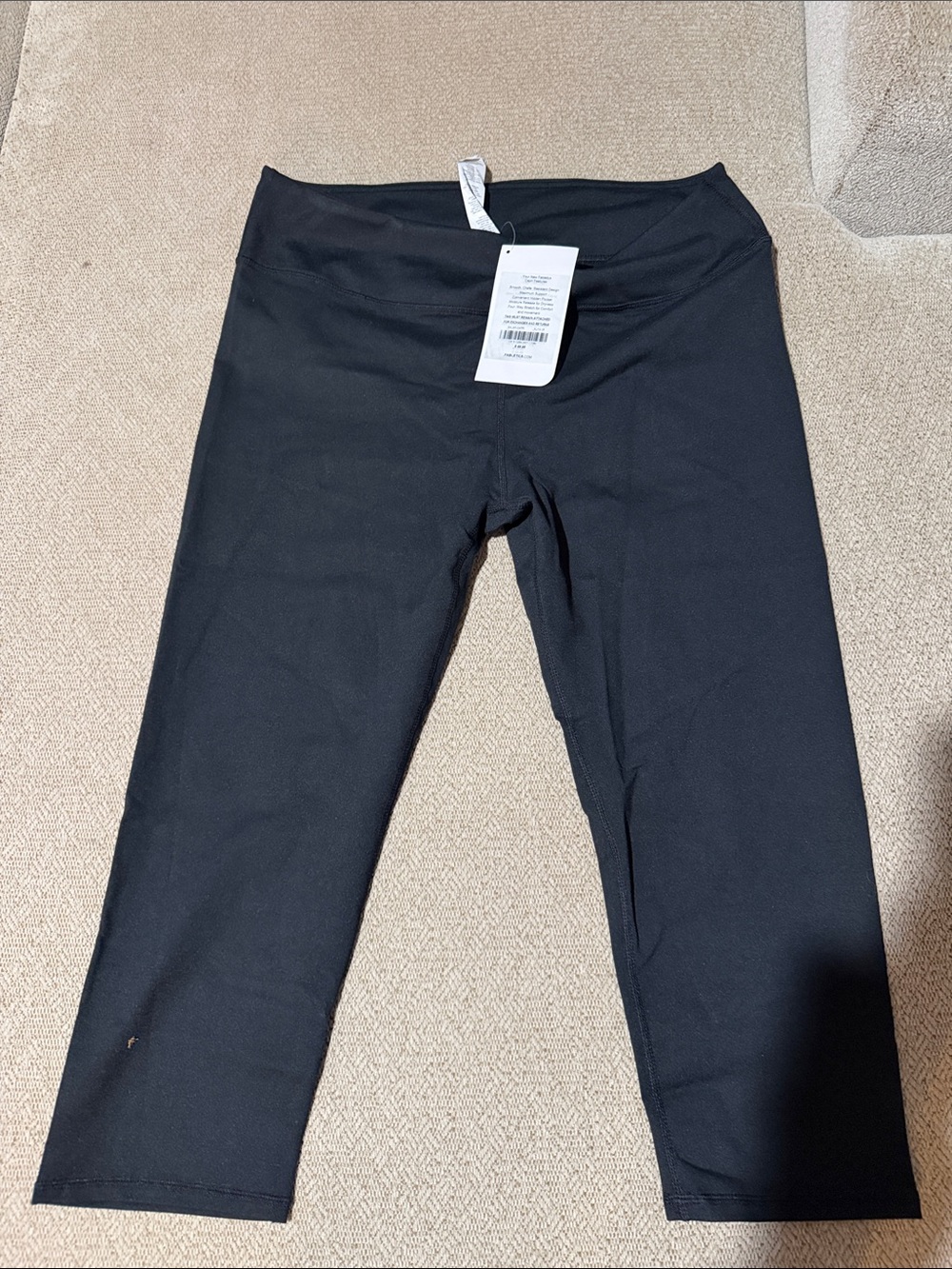 Fabletics Black Capri Leggings